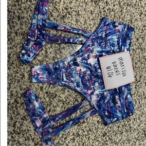 Rave bottoms. Polyester/spandex material. Super cute!